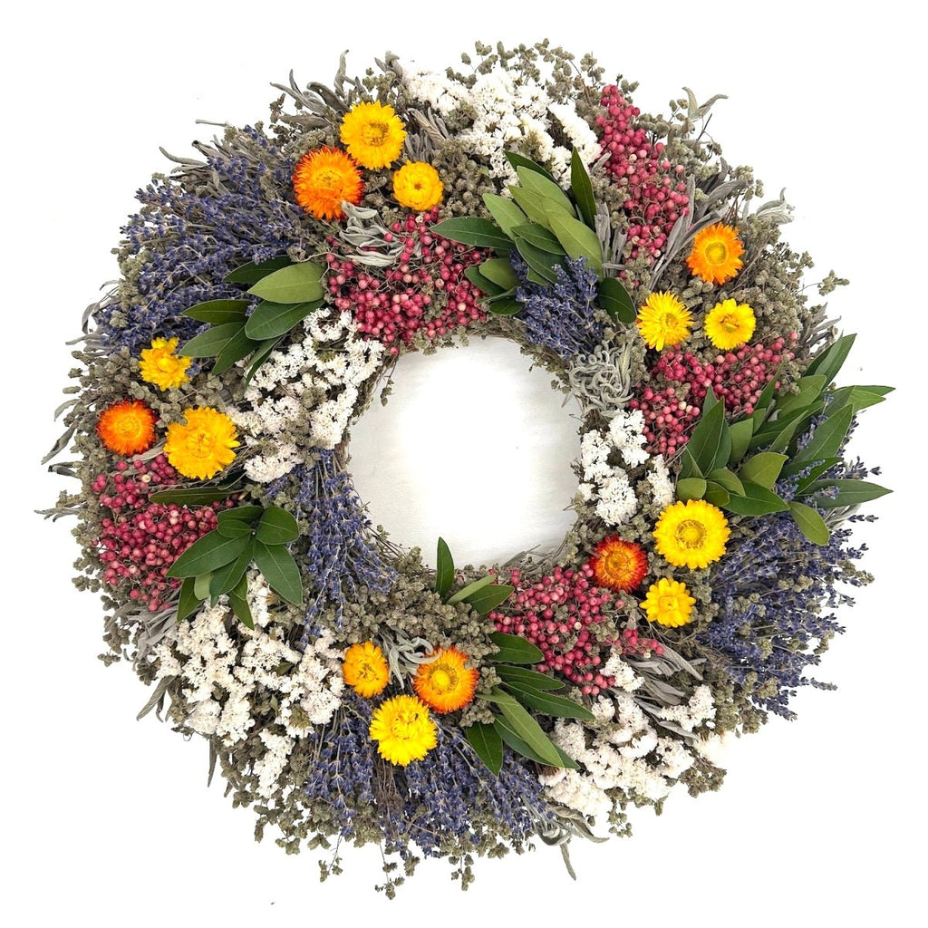 Flower wreath   Mizuiro　記念日　ウェルカムスペース carols-commemorative-wreath-