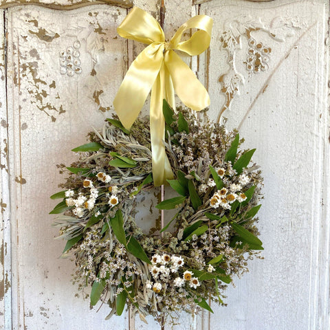 Burst of Flowers Wreath – Creekside Farms