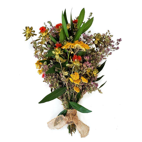 Dried Herbal Bouquet - Creekside Farms Beautiful bouquet of fresh bay and dried herbs 18" tall