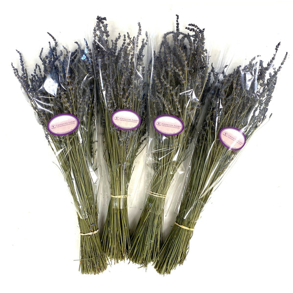 Fragrant Dried Lavender Bunches (Set of 4) Creekside Farms