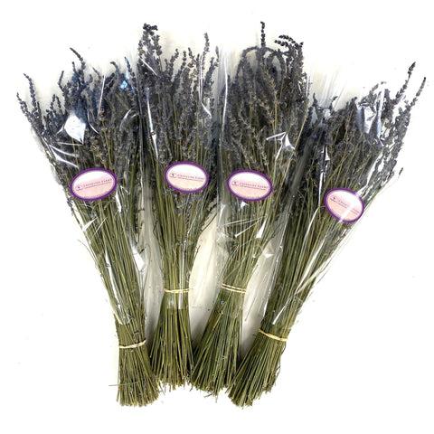 Dried Lavender Bunches - Creekside Farms Beautifully fragrant and hand harvested lavender bunches 20" Long