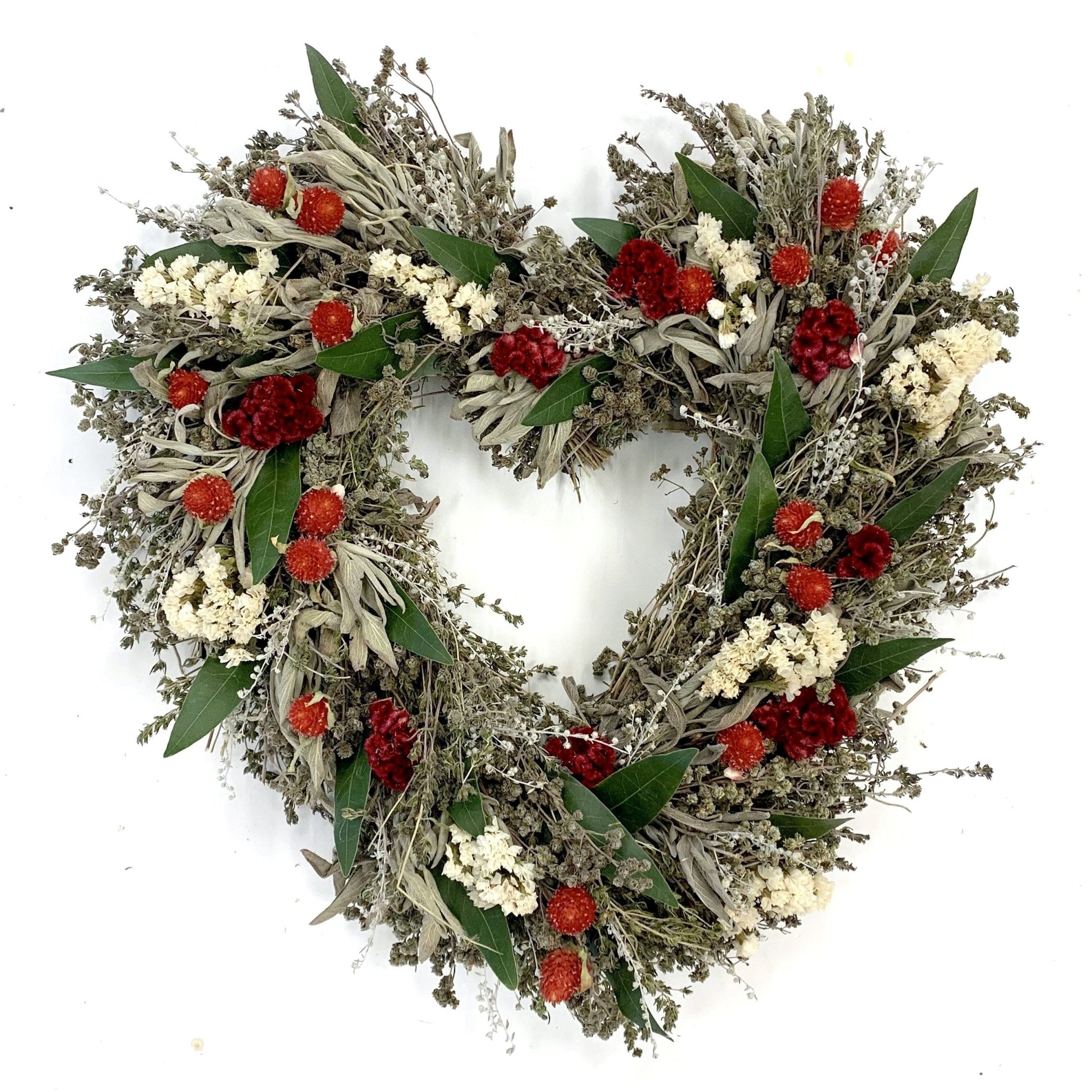 Elegant Heart Valentine Wreath – Creekside Farms