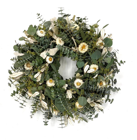 Burst of Flowers Wreath – Creekside Farms