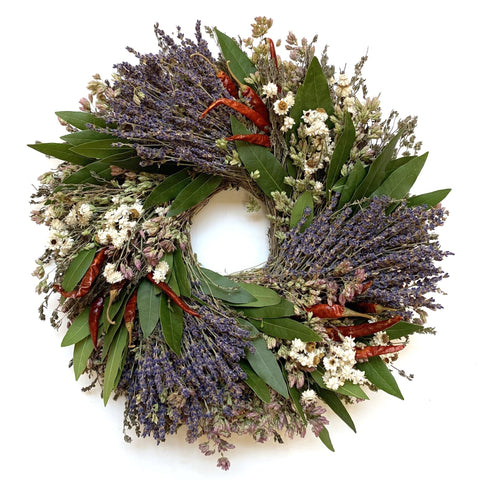 Creekside Farms Dried Wild Olive Branch Wreath