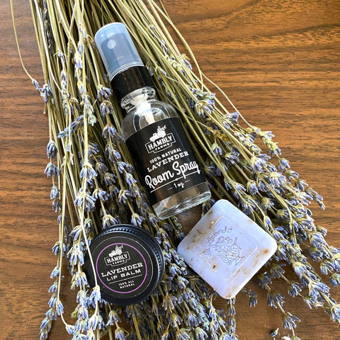 Lavender Travel Gift Set - Creekside Farms Travel size lavender set is perfect for those who are on the go! Set of 2