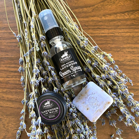 Lavender Travel Gift Set - Creekside Farms Travel size lavender set is perfect for those who are on the go! Set of 2