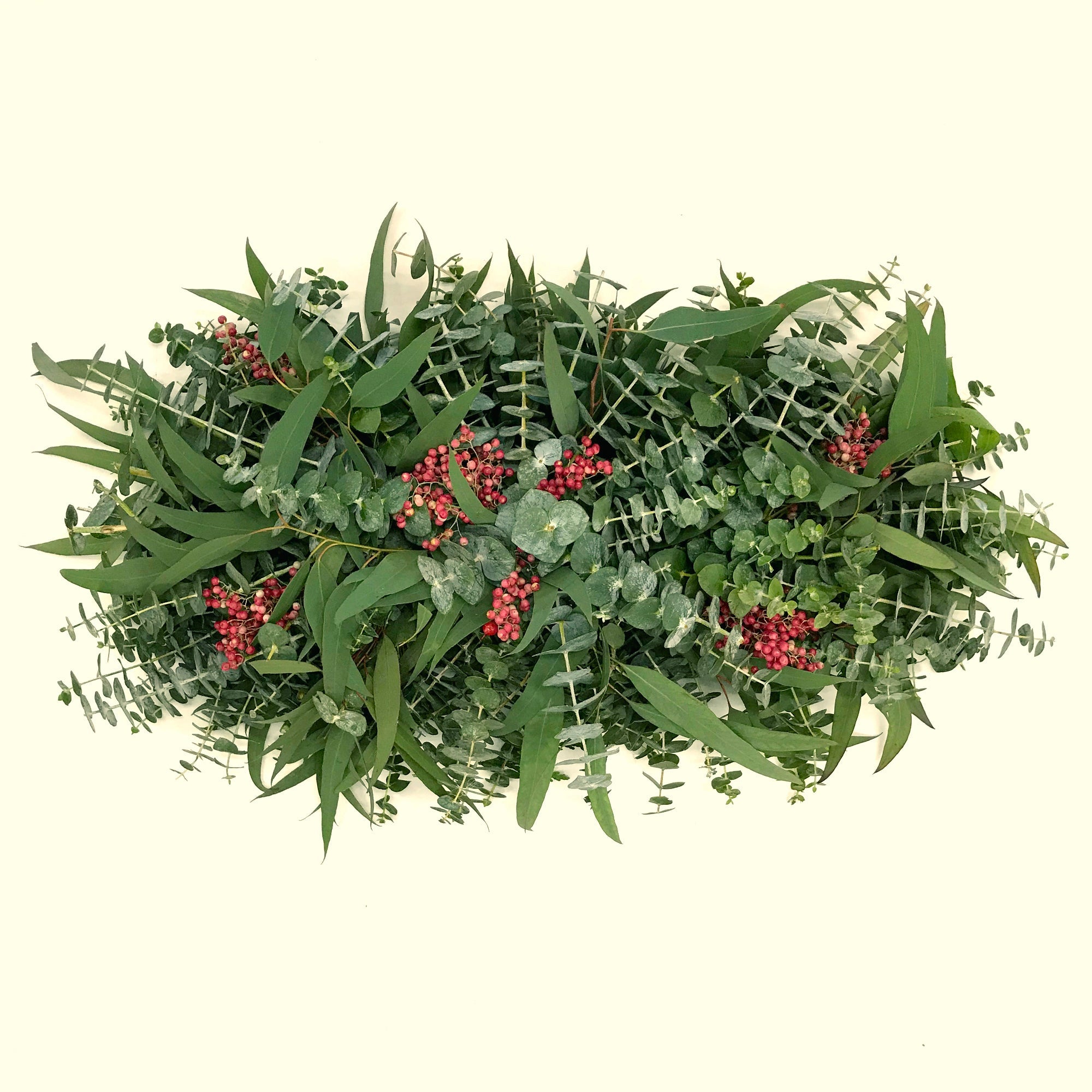 Fresh Eucalyptus & Pepperberry Christmas Garland by Creekside Farms