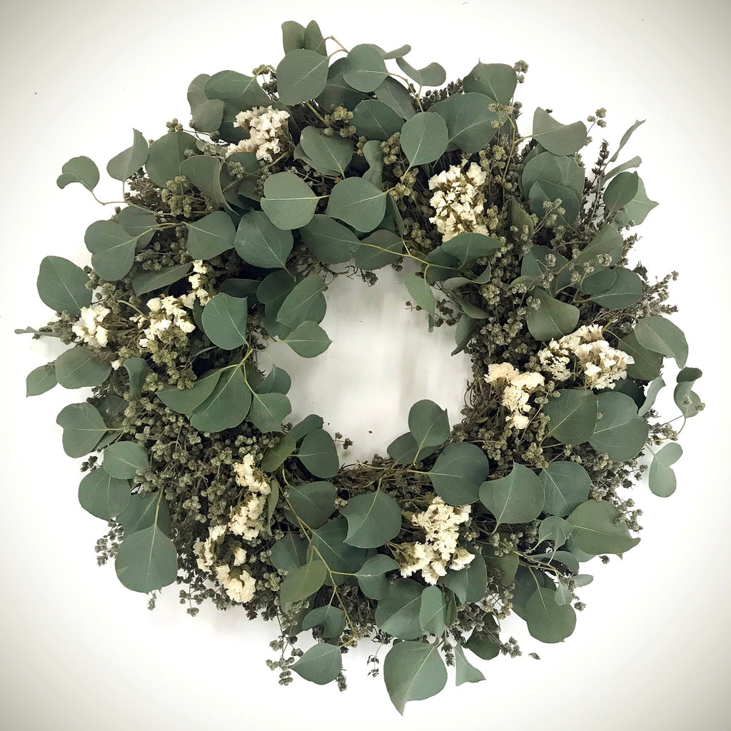 Seasonal Wreath Subscription - Creekside Farms Fresh, dried, and fragrant wreaths for each season 18"/16"/18"/20"